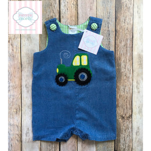 Tractor themed one piece 12m