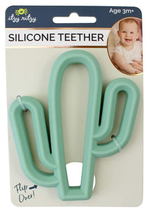 Itzy Ritzy Chew Crew™️ Silicone Teether- Cactus