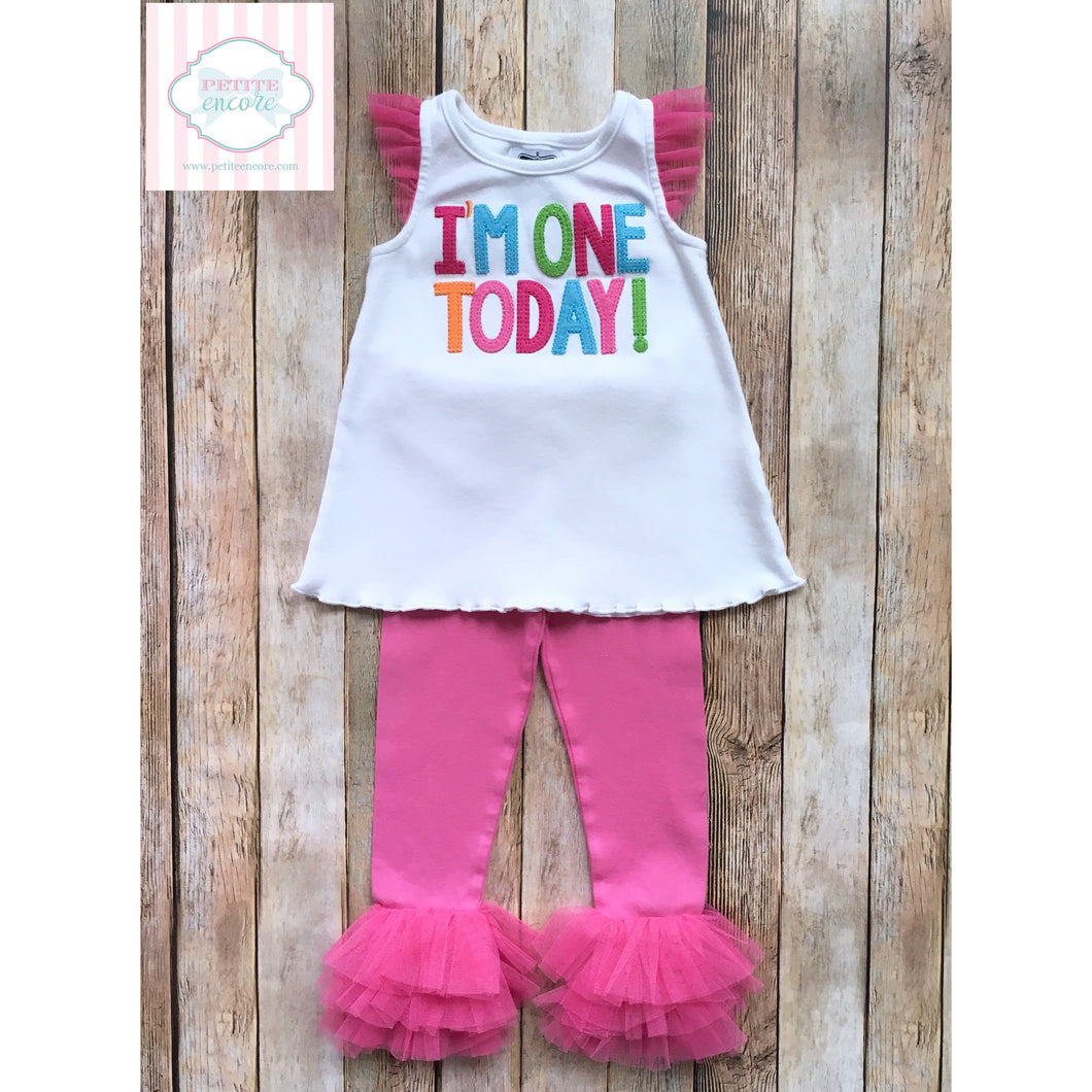 First Birthday outfit by Mud Pie Baby 12-18m