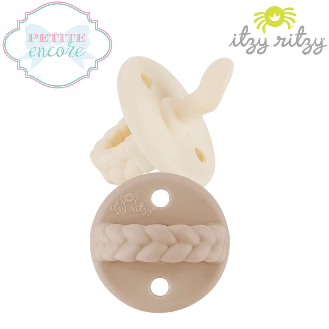 Sweetie Soother™️ Orthodontic Silicone Pacifier Set- Neutral 6-18m