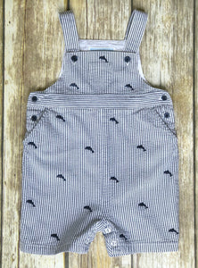 Janie and Jack overalls 3-6m