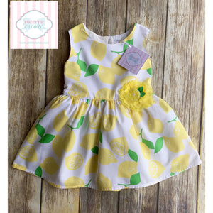 Lemon themed dress by Children’s Place 2T