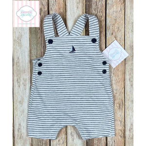 Sailboat themed overalls 6m