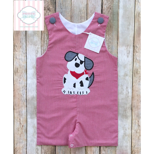 Castles and Crowns puppy themed one piece 3T