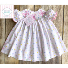 Easter themed smocked dress 3m