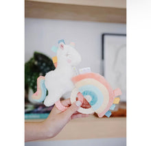 Ritzy Rattle Pal™️ Plush Rattle with Teether- Unicorn