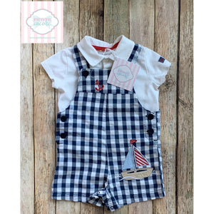 Nautical two piece by Little Me 6m