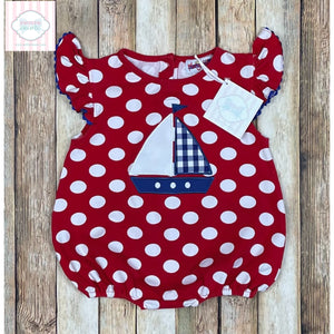 Sailboat themed one piece 18m