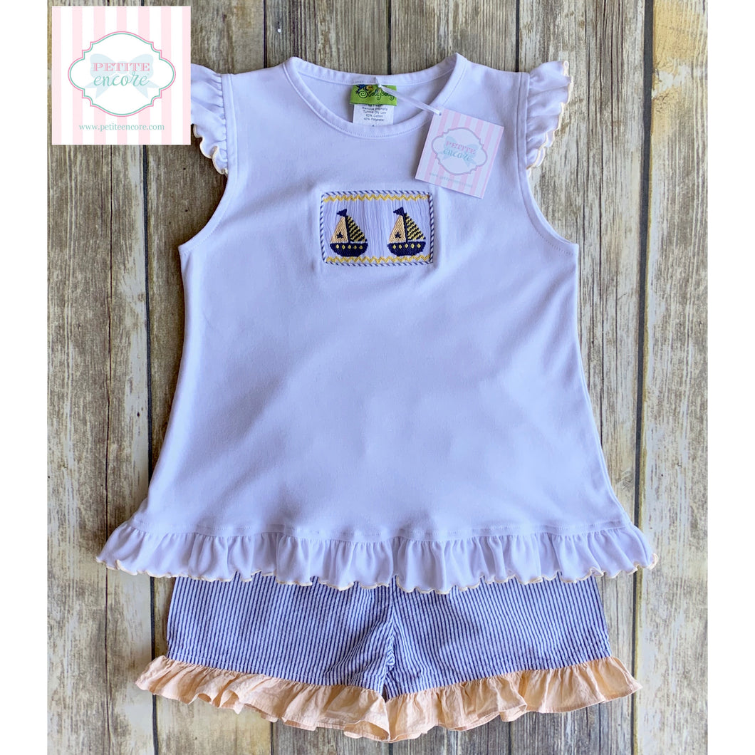 Smocked set by Stelly Belly 6