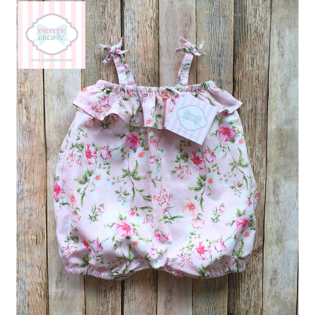 Floral one piece 6-9m