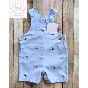 Dog themed overalls 12m