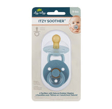 Itzy Soother™️ Natural Rubber Pacifier Set- Blue