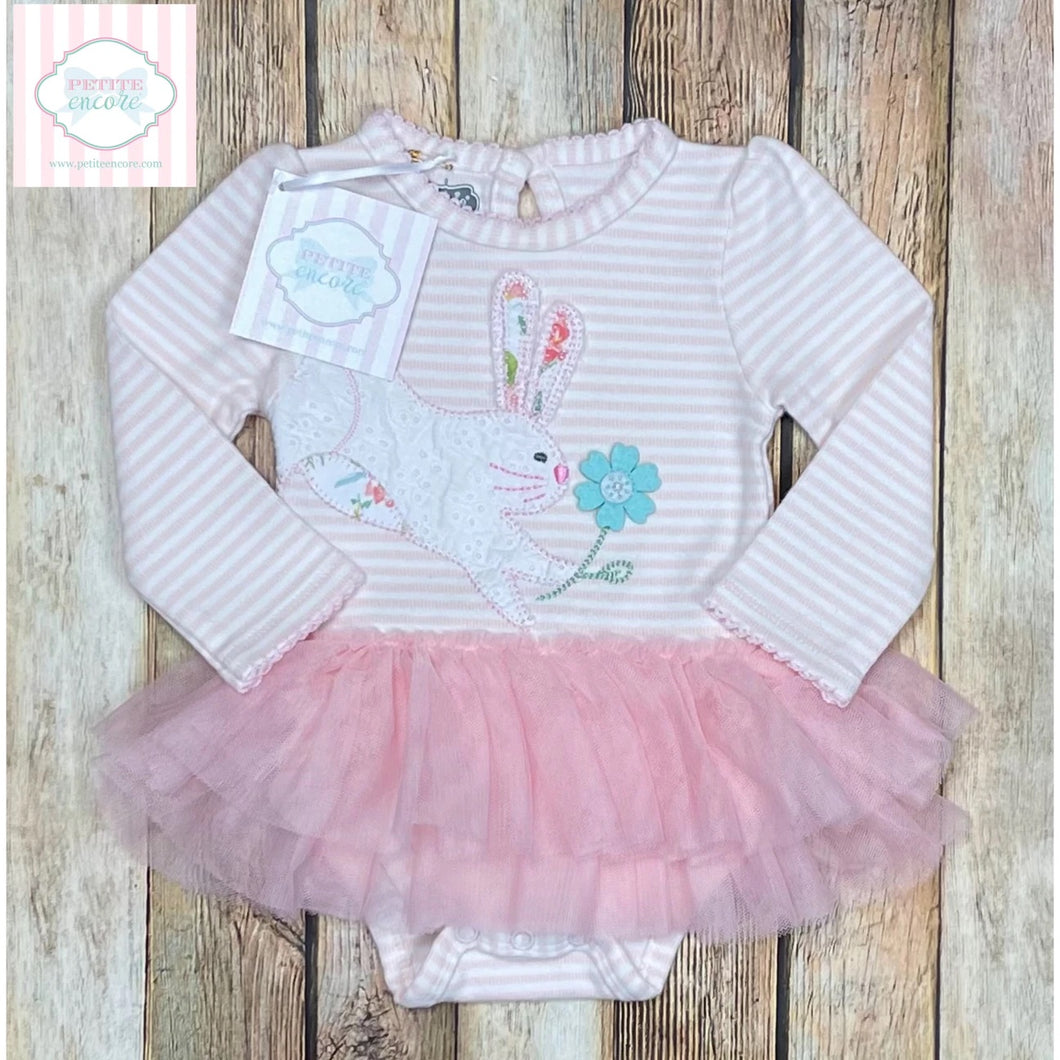 Mud Pie Easter themed one piece 3-6m