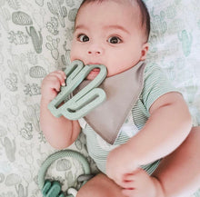 Itzy Ritzy Chew Crew™️ Silicone Teether- Cactus