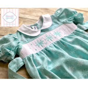 Silly Goose smocked bubble 6m