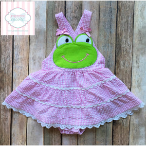 Frog themed one piece 18m