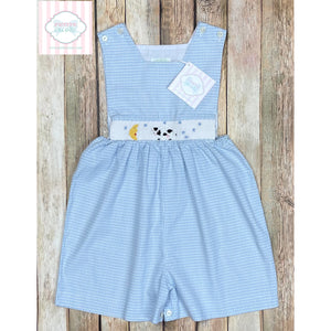 Smocked one piece 4T