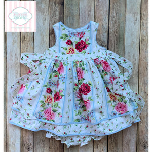 Floral dress by Laura Ashley 12m