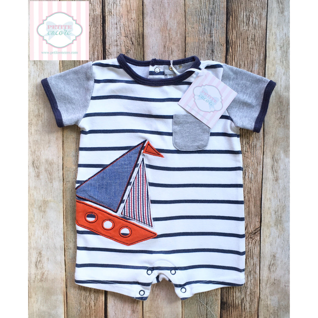 Sailboat themed one piece 6m