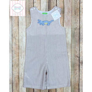 Alligator themed one piece 3T