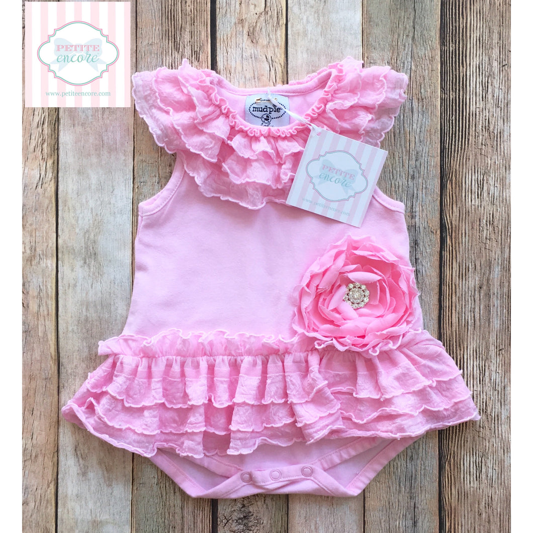 Mud Pie Baby one piece 9-12m