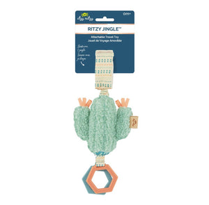 Ritzy Jingle™️ Attachable Travel Toy- Cactus