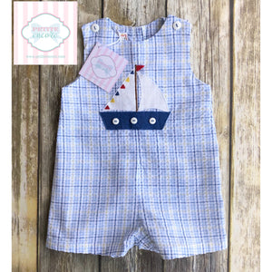 Sailboat themed one piece 6m