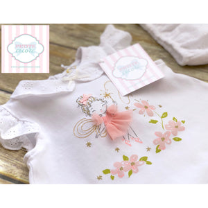 Fairy themed two piece 6-9m