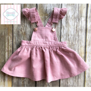 Overall dress by Nannette 0-3m